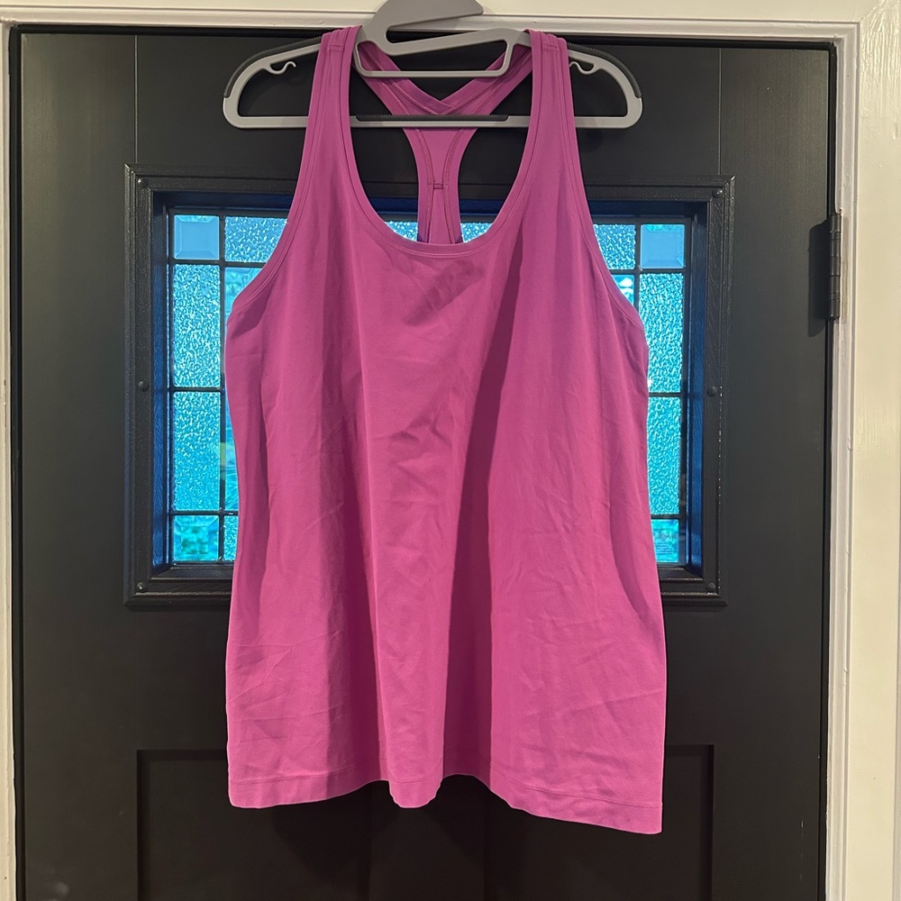 Set of Two Lululemon Athletica Pink & Black Tank Tops